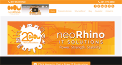 Desktop Screenshot of neorhino.com